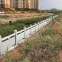 成都 白麻河道栏杆效果展示图