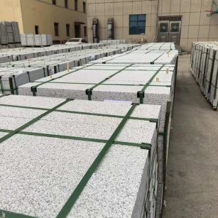 成都 白麻花岗岩5.0公分荔枝面地铺石