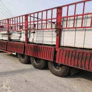 成都 白麻荔枝面外墙干挂，工厂装车日常