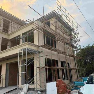 成都 黄金麻荔枝面花岗岩外墙干挂