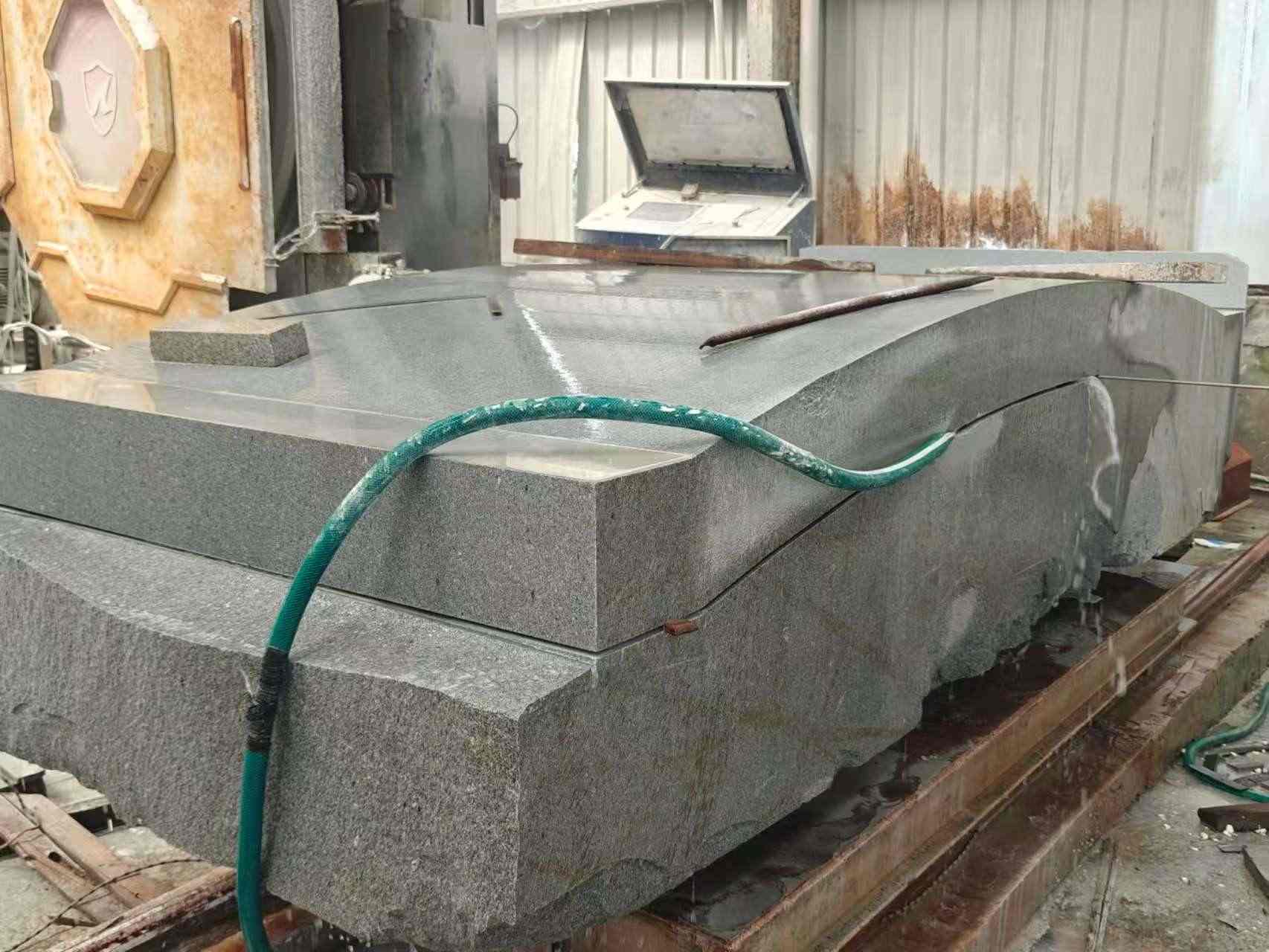 成都 芝麻灰异型加工-拱桥