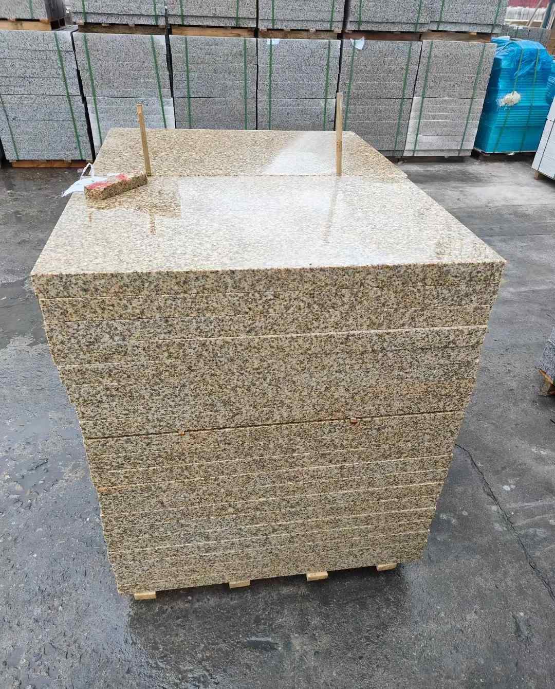 成都 湖北黄金麻花岗岩石材荔枝面外墙石材