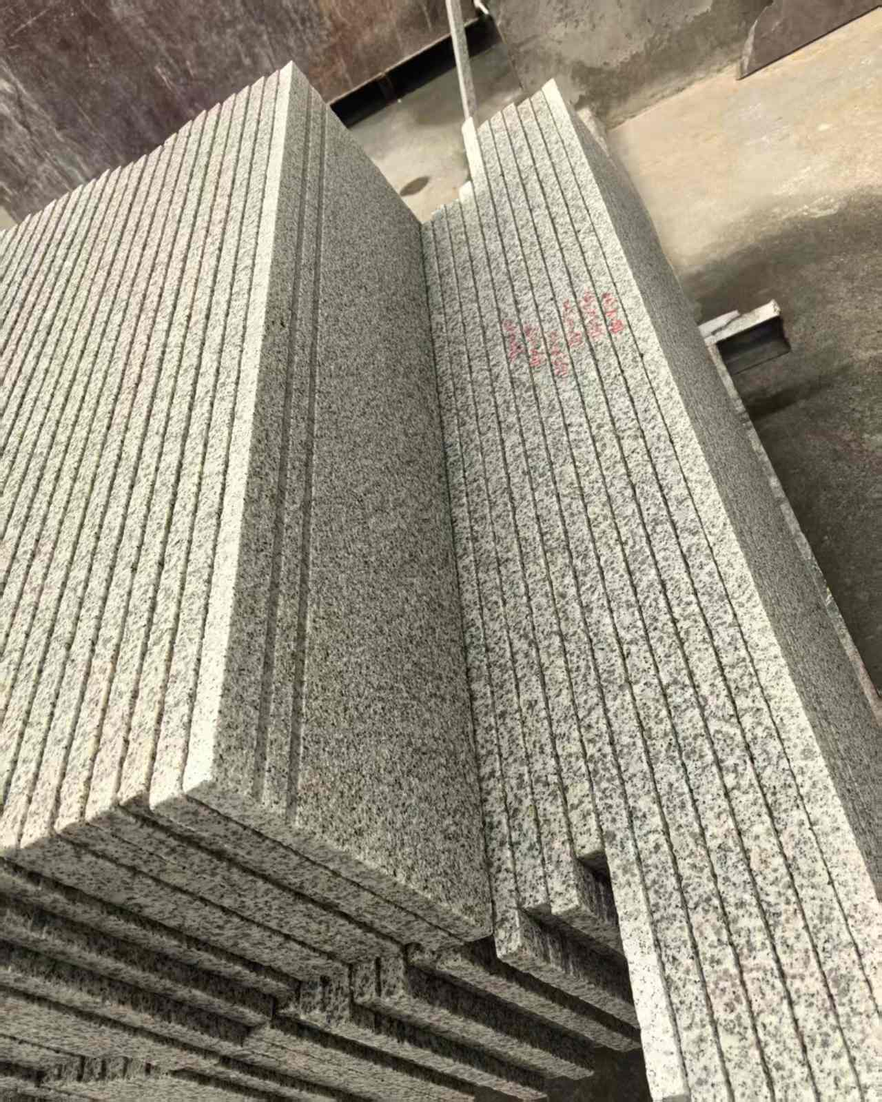 成都 白麻荔枝面花岗岩楼梯踏步